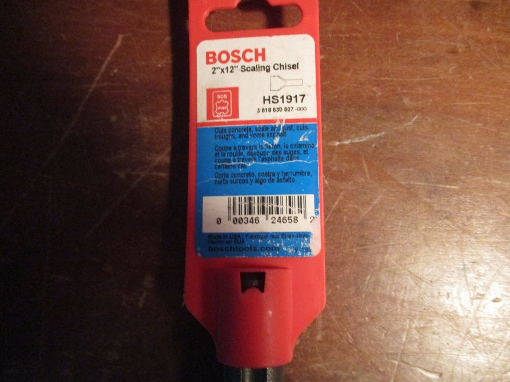 Scaling Chisel Bosch HS1917 2" x 12"