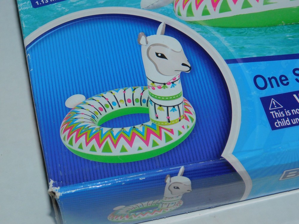 Alpaca Swim Ring Pool Float Ages 10+
