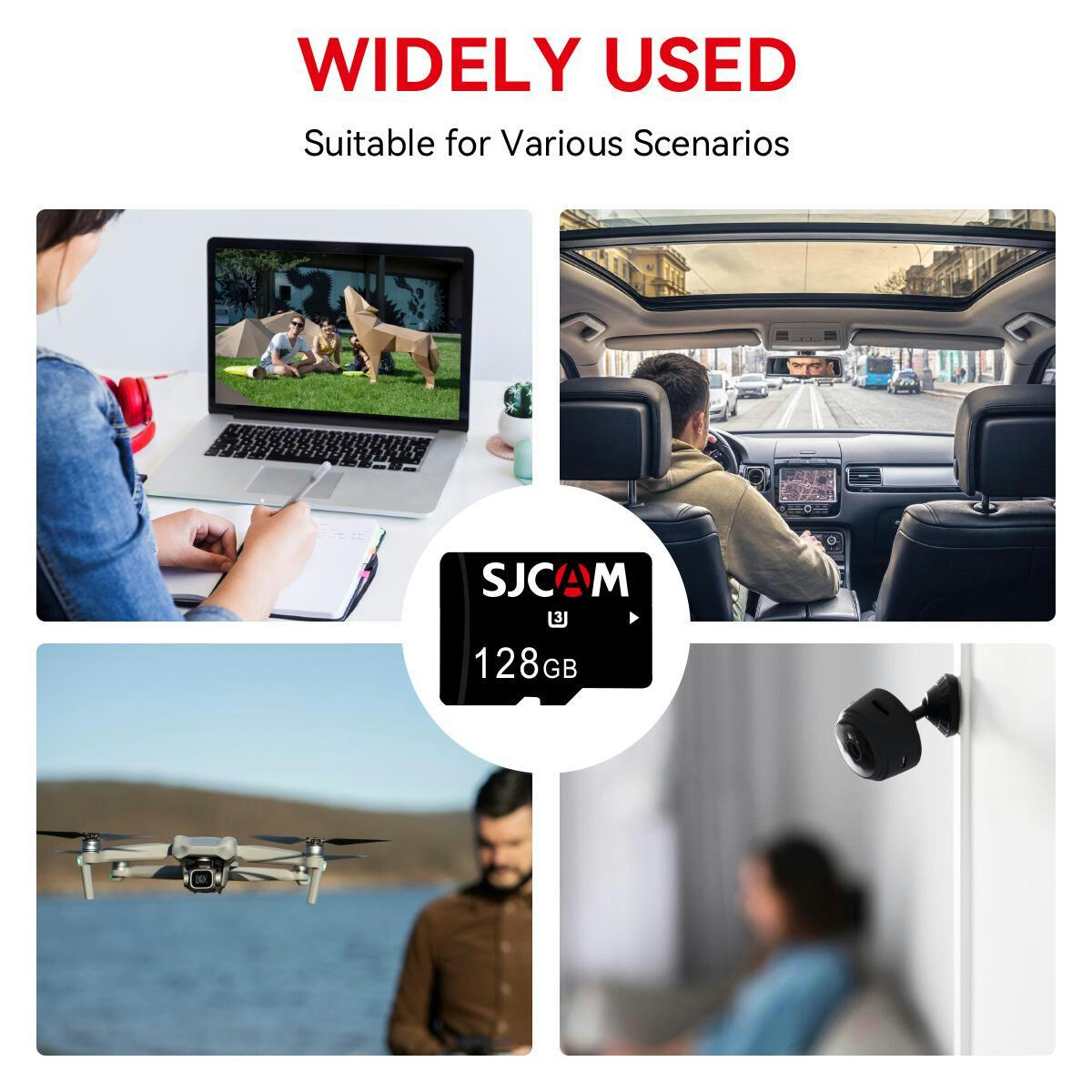 High Speed Memory Card 32GB 64GB 128GB TF Card SDXC U3 for Cameras HD Video