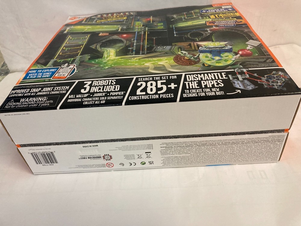 HEXBUG METRO SEWER SYSTEM JUNKBOTS 430-7799 HEXBUG