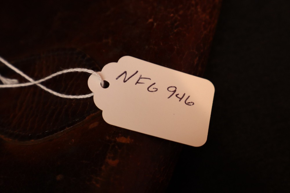 Original WWII British Army Dispatch Riders Briefcase Belfast Dated Maker Marked