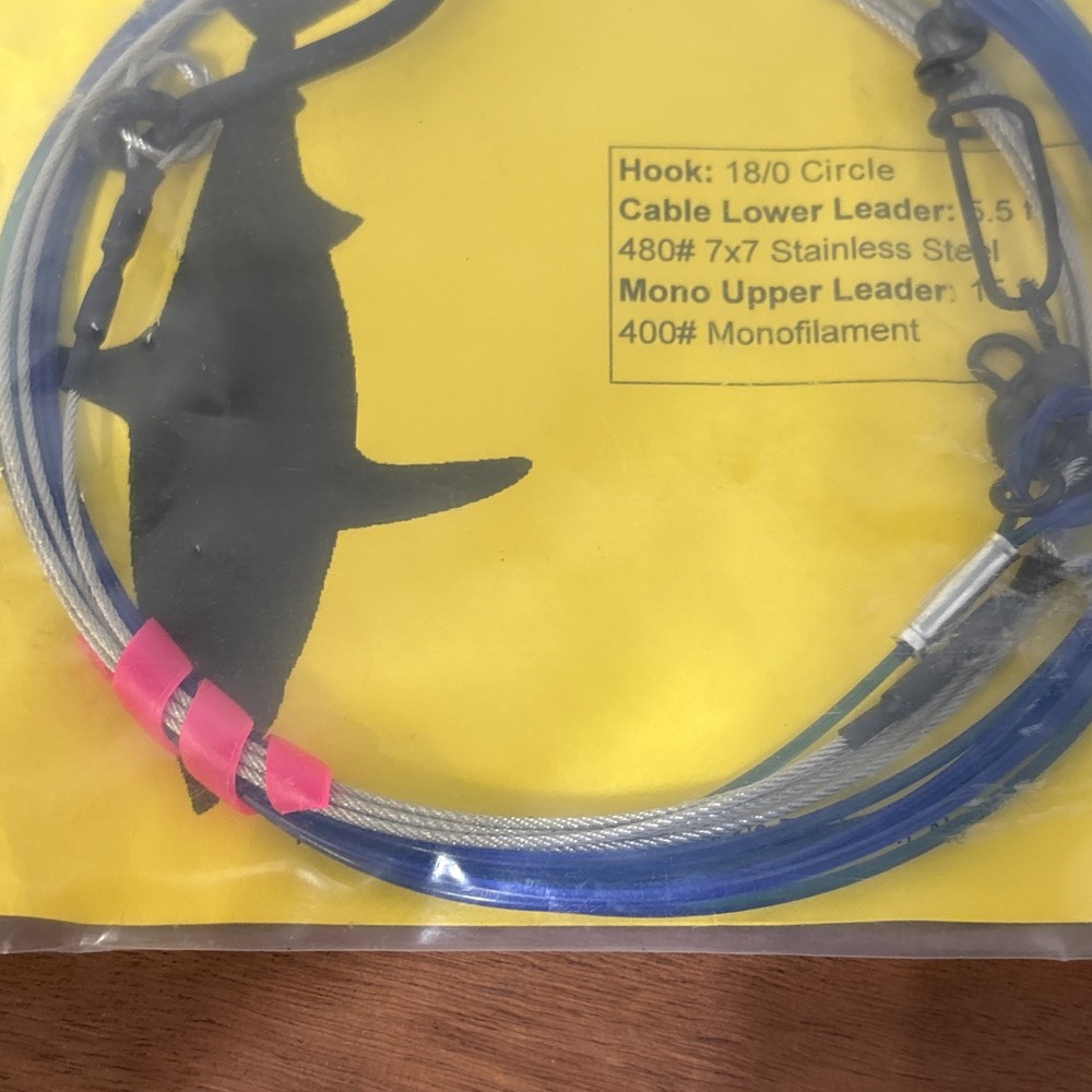 Cardinal Tackle Land Based Shark Rig Medium 18/0 Circle Hook