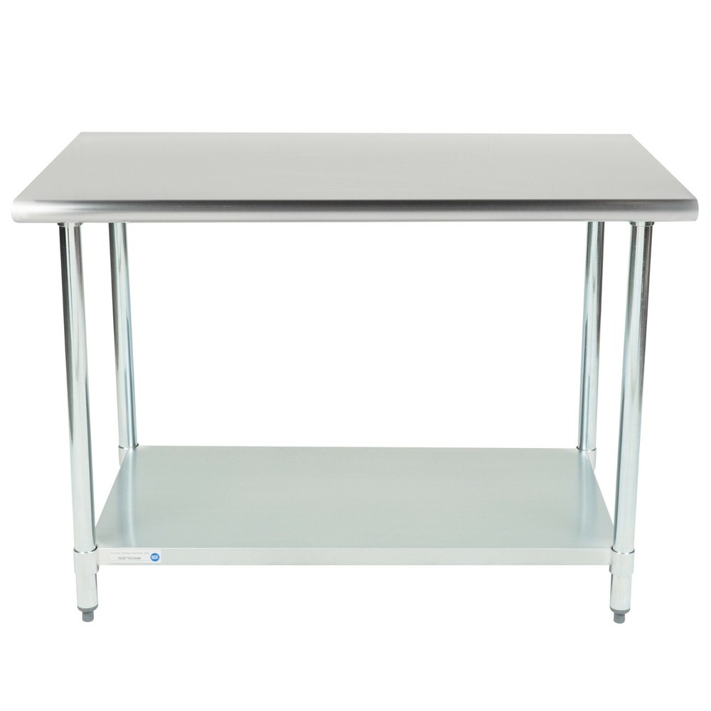 30" x 48" NSF Stainless Steel Work Prep Table with Undershelf Kitchen Restaurant