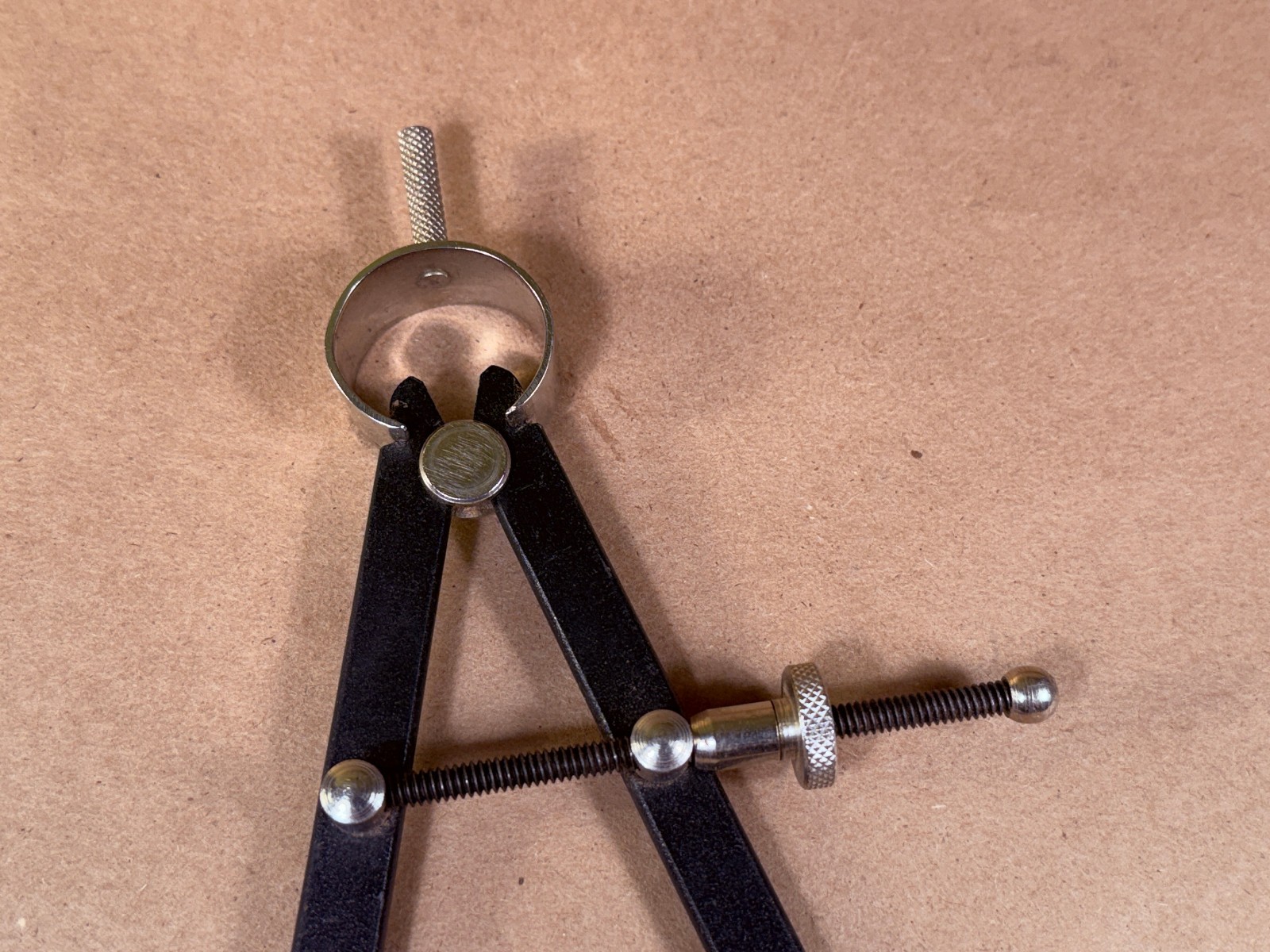 8" Divider Caliper with Spring Joint - Precision Layout & Wood Turning Black