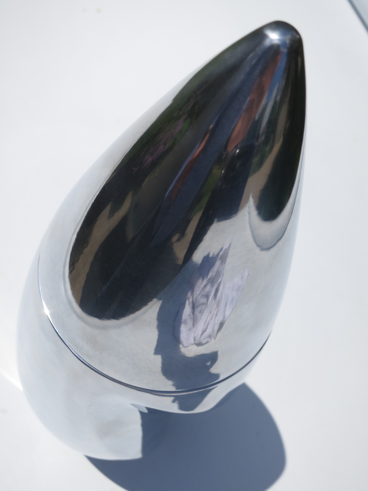 New & Extraordinary! Vintage Nambe "Twist" Cocktail Shaker Design by Fred Bould