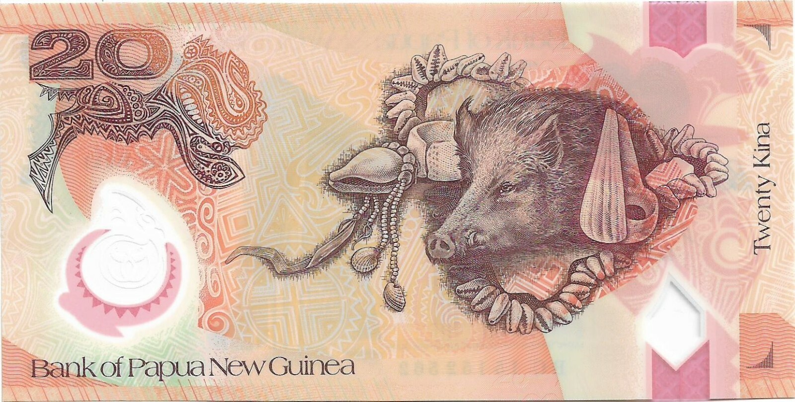 PAPUA NEW GUINEA 2015 COMMEMORATIVE ISSUE 20 Kina P49 40 Year Independence UNC