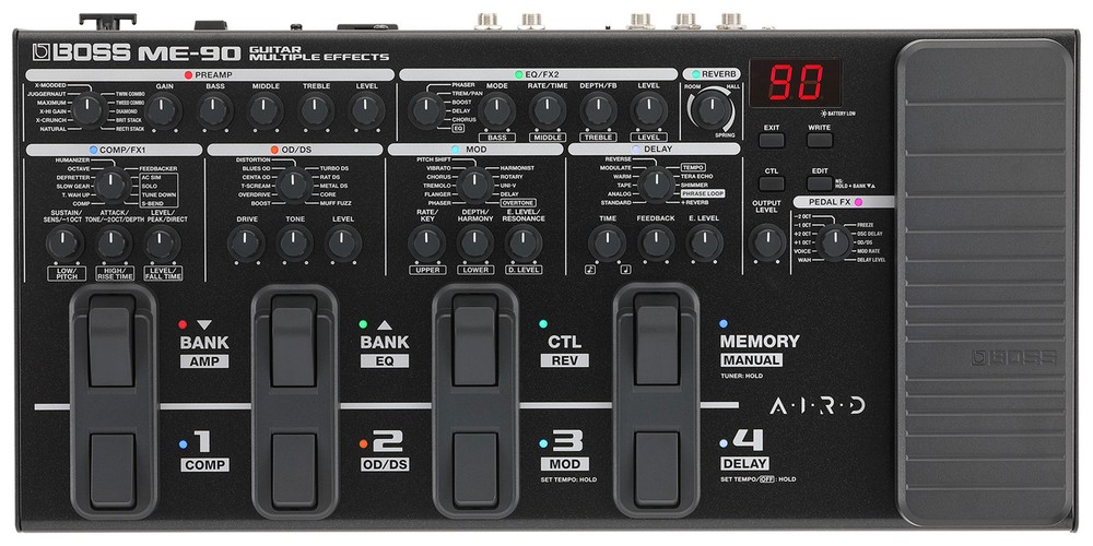 Boss ME-90 Guitar Multi-Effects w/ Instrument Cable