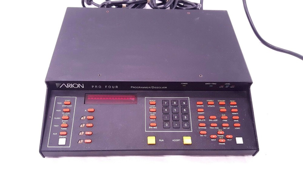 Arion Pro Four Programmer Dissolver Console | Pre-Owned | Powers On, Untested