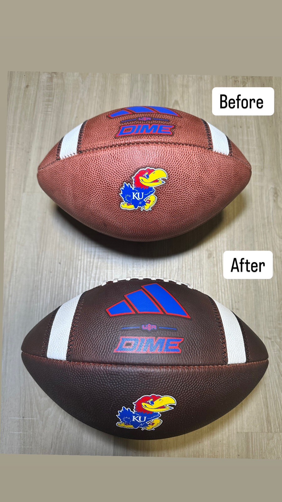 Football Prep DIY Kit - Football Mud, leather Conditioner, Leather balm + Wax