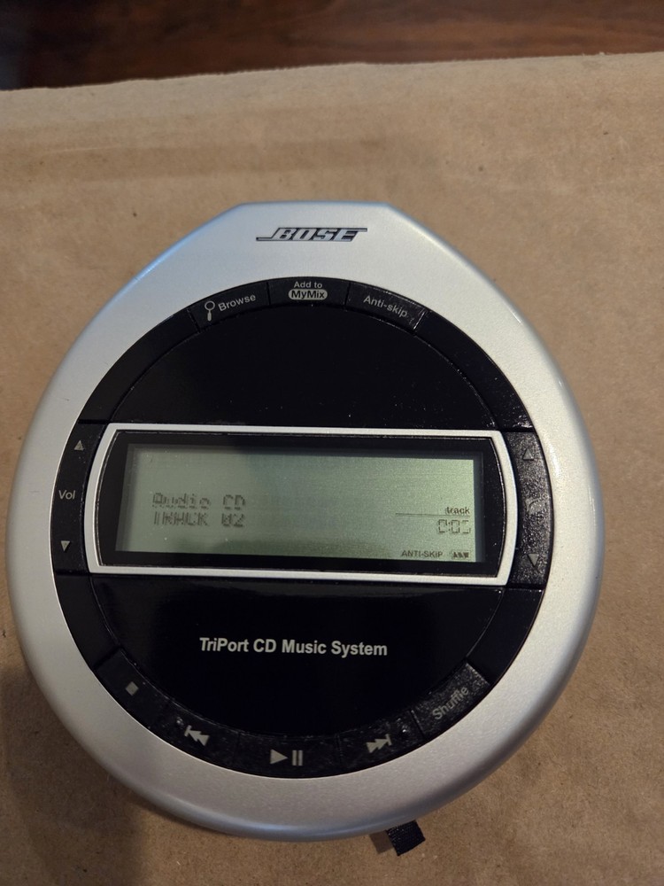 Bose CD/MP3 Player Model TPCD-1 ***LCD screen Has A Line Through It