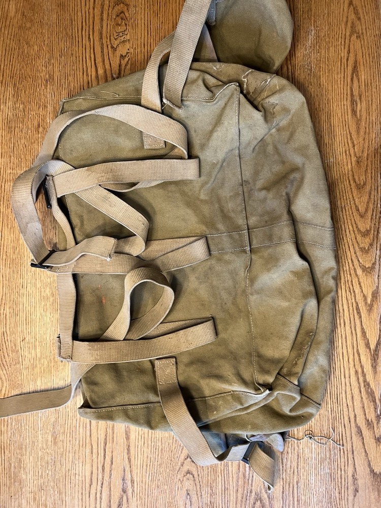 WW1 Unit Marked Canvas Squad Bag