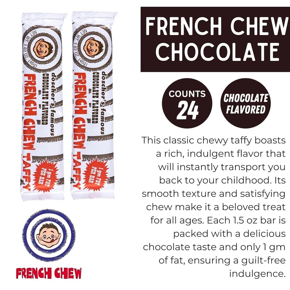 French Chew Chocolate 24ct Box