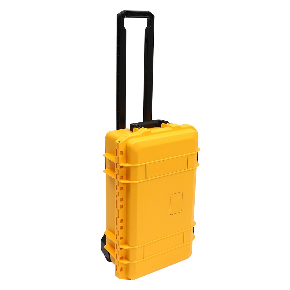 22" Camera Hard Case Protective Roller Waterproof Camera Carrying Case w/Foam