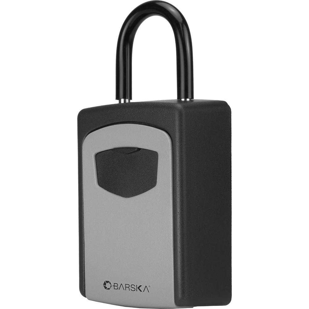 Barska Security Key Safe Combination Lock Box with Door Hanger & Wall Mount