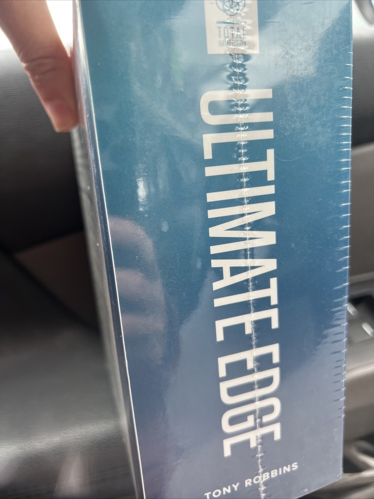 Tony Robbins Ultimate Edge CD/DVD Box Set - New & Sealed -