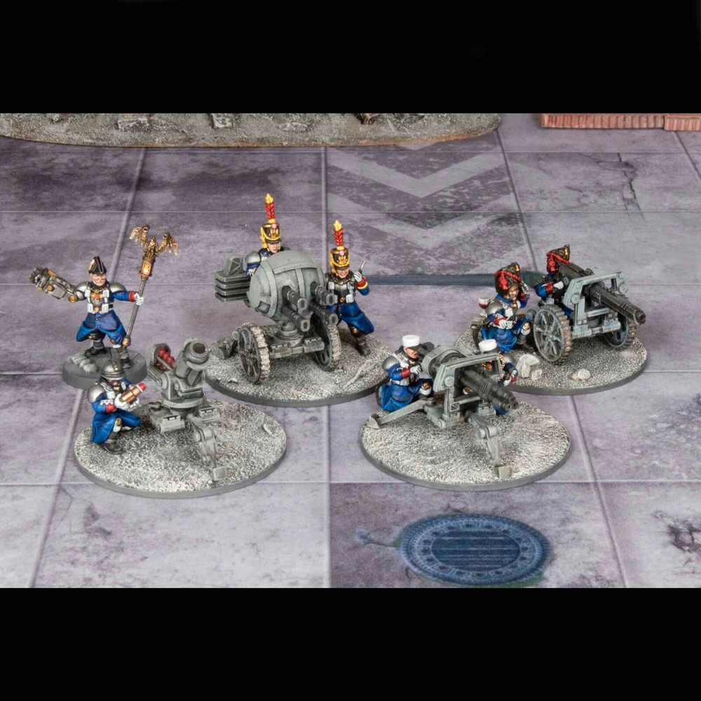 Wargame Atlantic Imperial Guard Mordian Les Grognards Command & Heavy Support