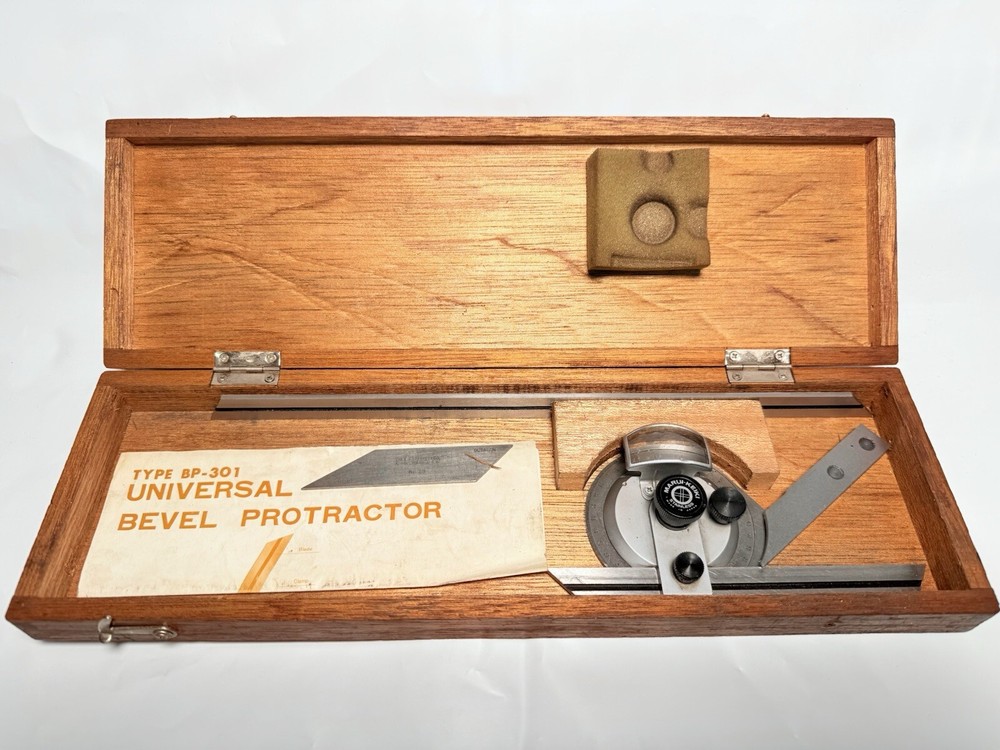 Marui Keiki BP-301 Bevel Protractor Precision Engineering tool