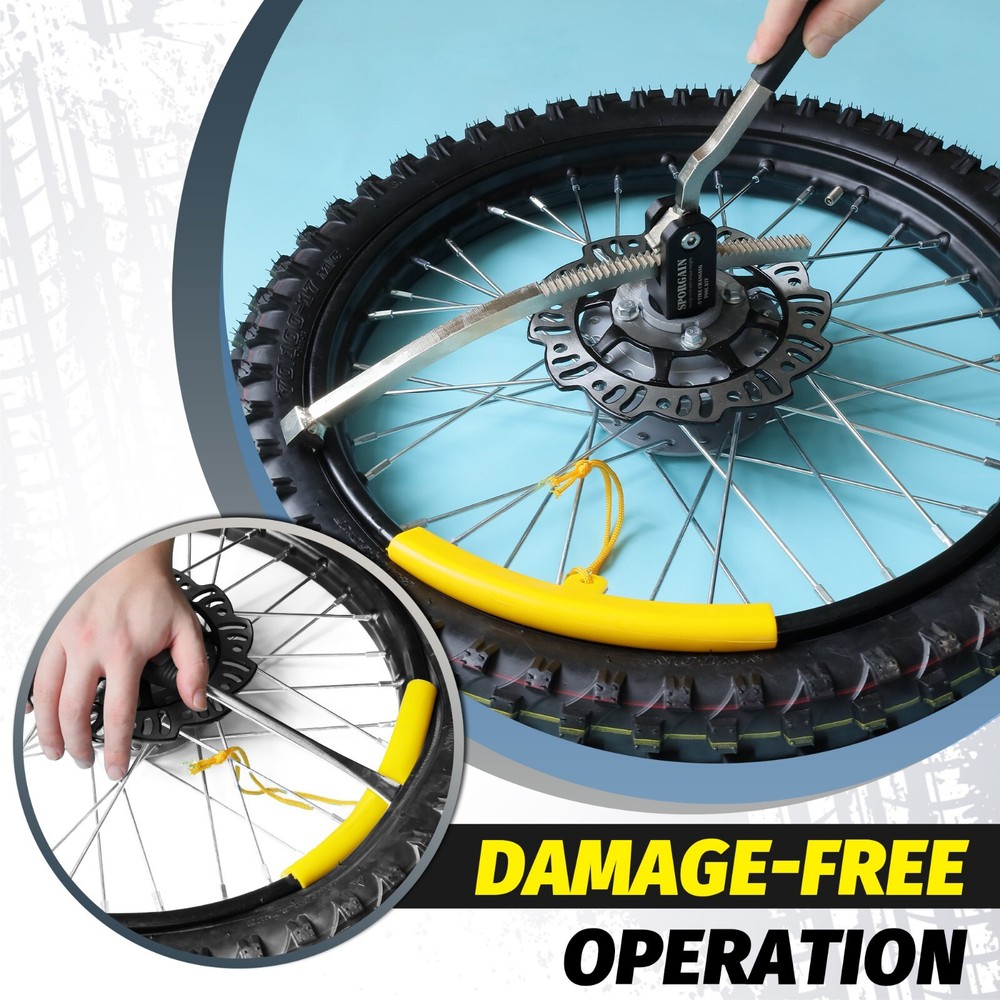 Dirt Bike Tire Changing Tool Kit , Silver