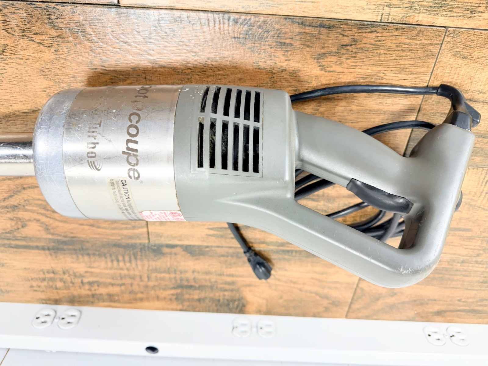 AS IS PLEASE READ Robot Coupe MP450 Turbo Commercial Immersion Blender Y123