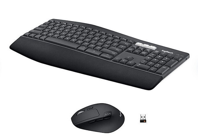 Logitech MK850 Performance Wireless Keyboard Mouse Combo Unifying USB K850 M720