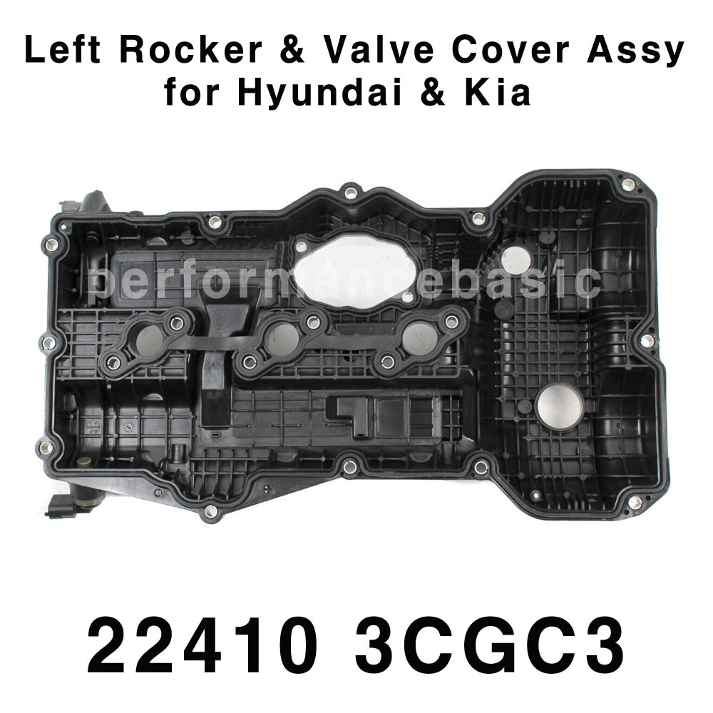 OEM Left Rocker & Valve Cover Assy 224103CGC3 for Hyundai Santa Fe Kia Sorento
