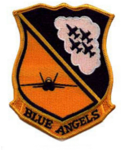 ADDRESS LABELS Blue Angels  04