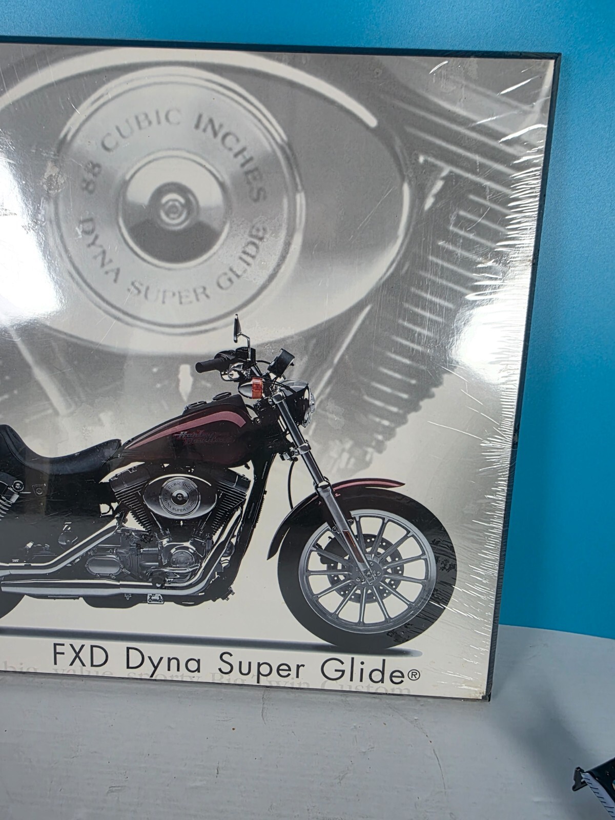 Harley Davidson FXD Dyna Super Glide Dealer Appreciation Wall Plaque