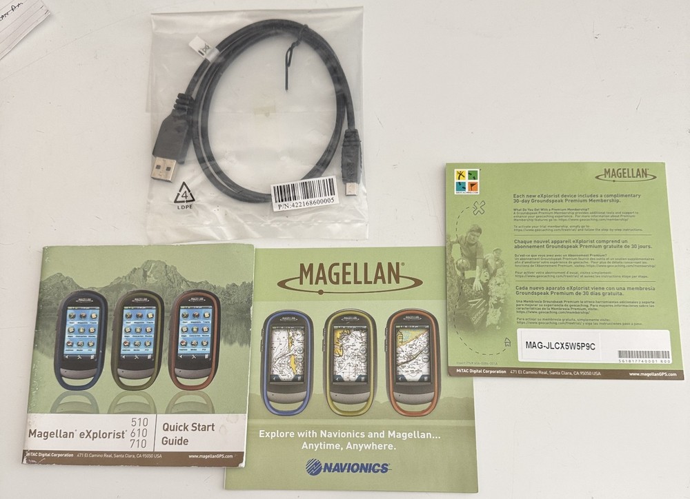 Magellan eXplorist 510 Waterproof Hiking GPS