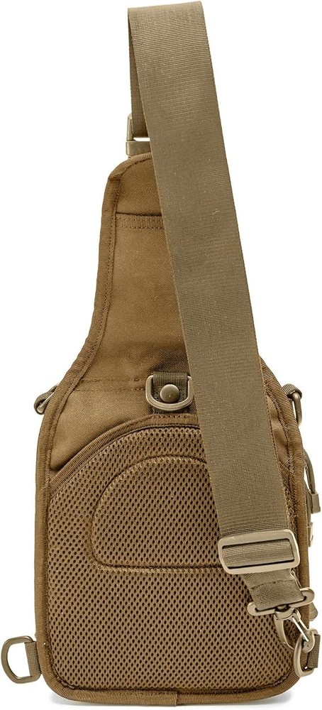 Compact EDC Sling Bag - Concealed Carry Shoulder Bag for Range,...
