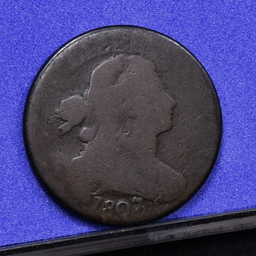 1807/6 Large Cent - AG (#60475-L)