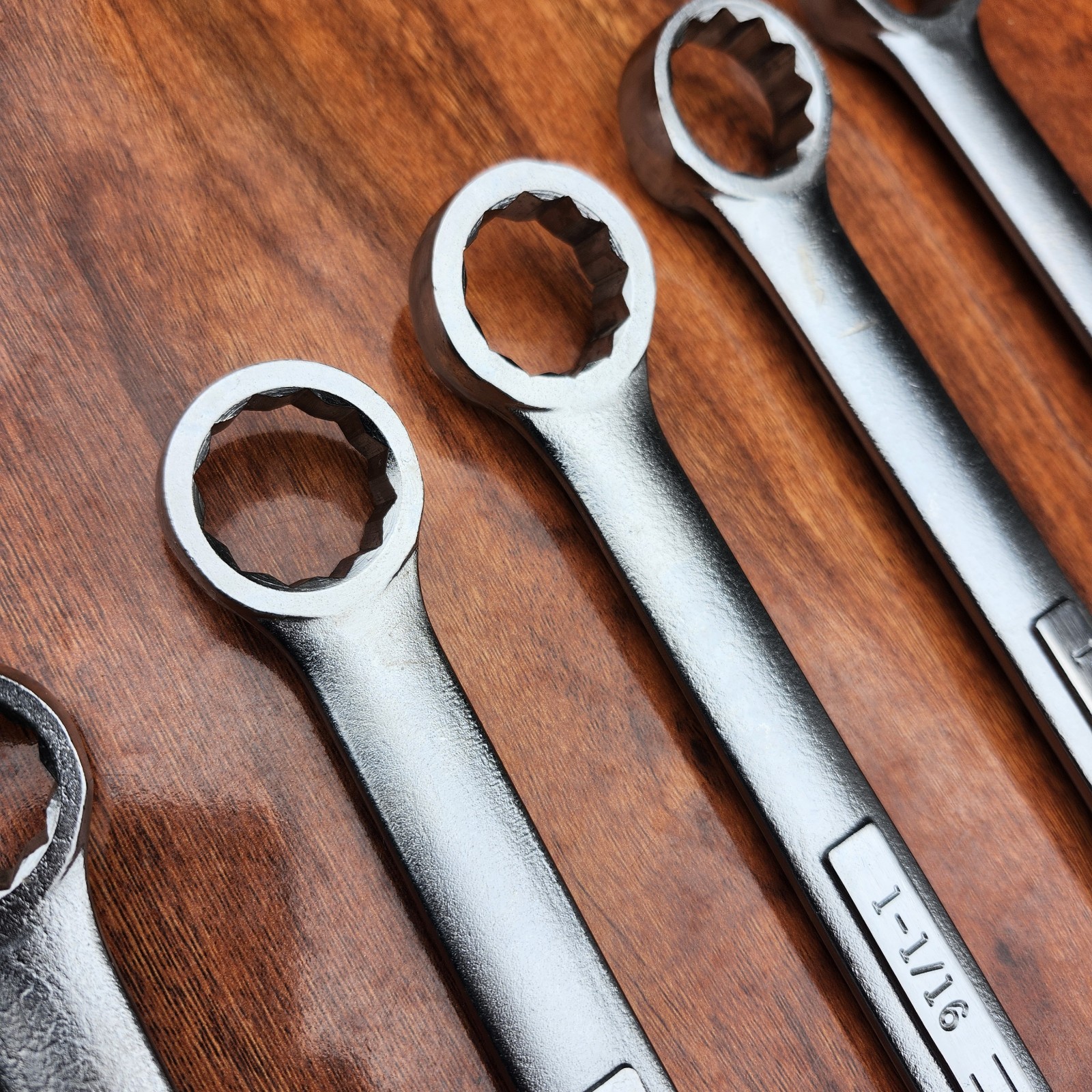 Craftsman SAE Combination Wrench Set USA 12 Pt 1/4" -1- 1/4" 17 Tools All VV Ser