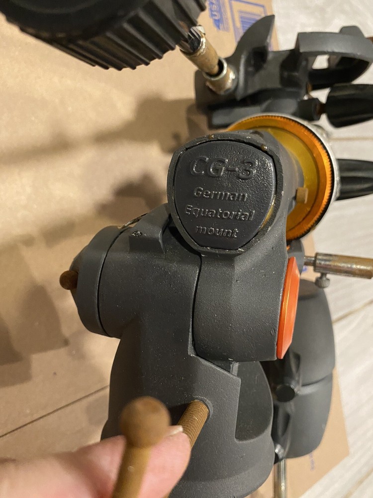 Celestron CG-3 German Equatorial Mount for Telescope AS IS