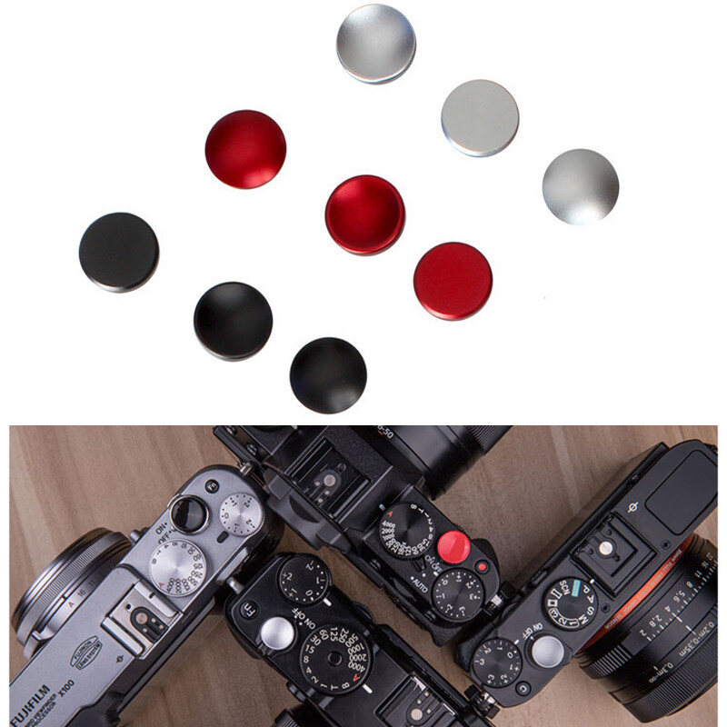 Metal Bulged Surface Camera Soft Release Shutter Button For Fujifilm Fuji XT20
