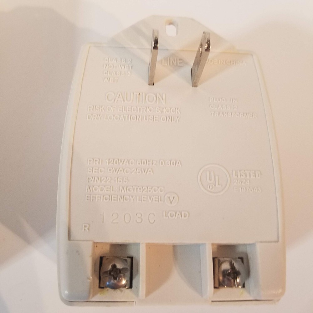 GE Simon XTi Security System, 600-1054-95R-12, Interlogix, with AC Power Cable
