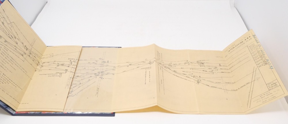 Interlocking A & B Switch & Signal Location Plan, Denver Union Terminal Railway