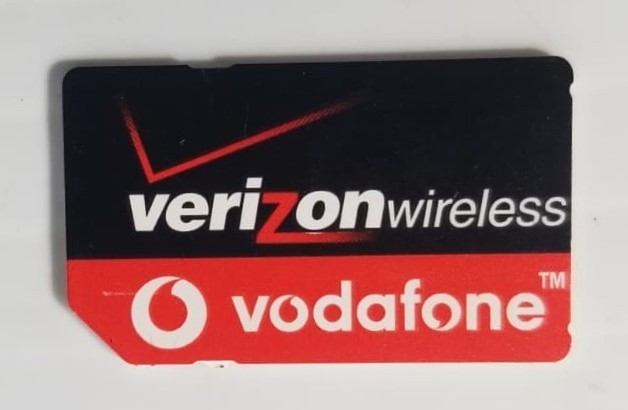 Verizon Wireless Vodafone Sim Card