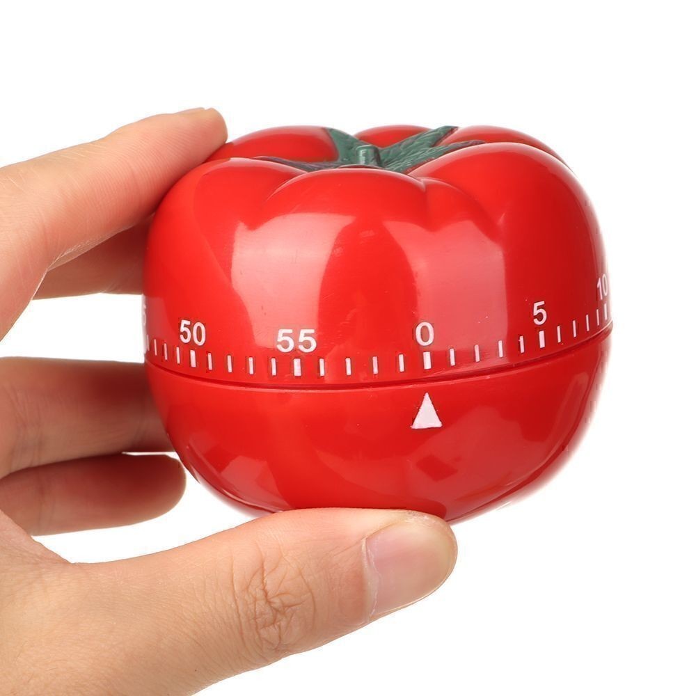 Tomato Timer Cute Reminder Alarm Clock Mechanical Timer Kitchen Cooking Tools