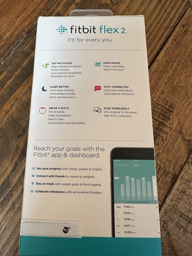 Fitbit Flex 2 Activity Tracker - Lavendar