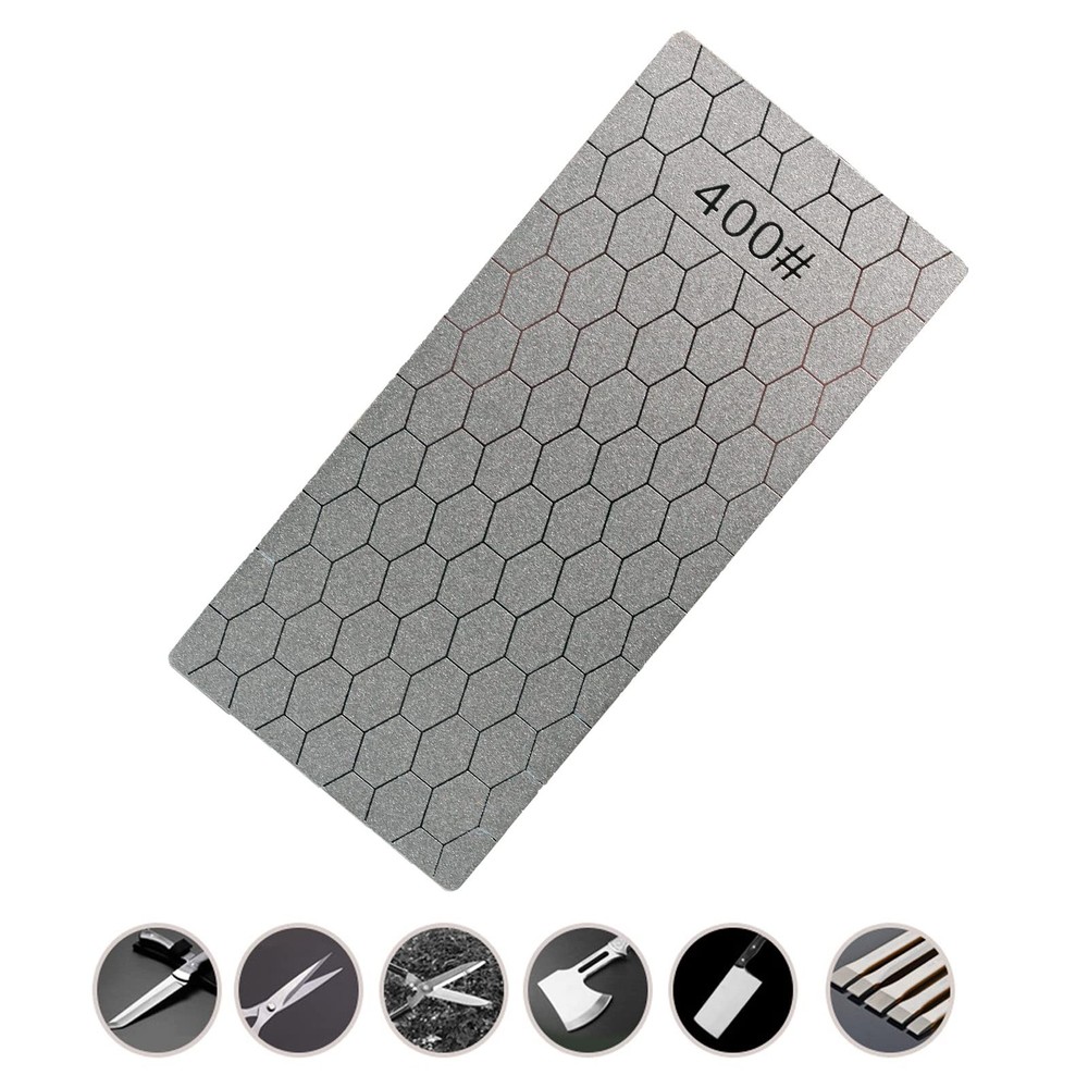 5 Pieces Diamond Sharpening Stone Set,Diamond Lapping Plate Coarse/Medium/Fin...