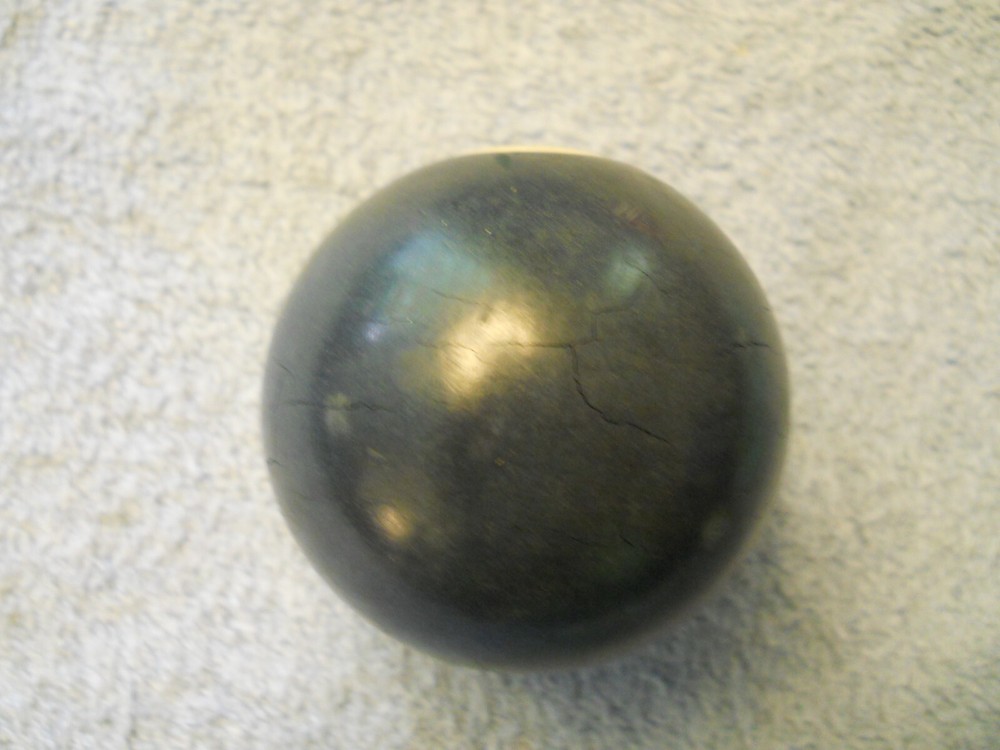 Vintage Clay Billiard Ball - #4