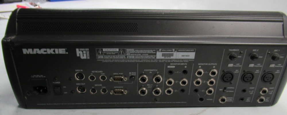 Mackie HUI Human User Interface DAW Surface Controller 9M1803 8-Channel