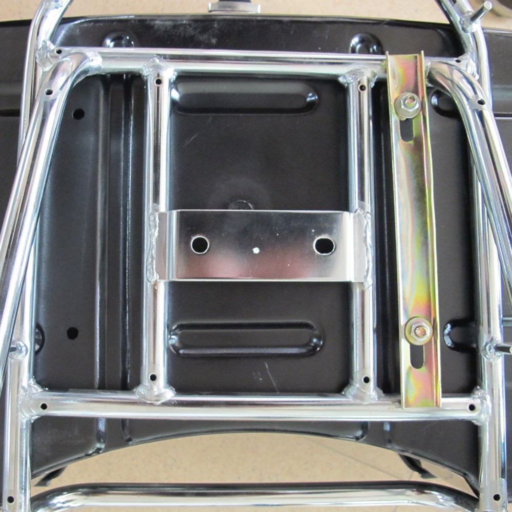 Motorcycle Trunk Tour Pack Luggage For Harley Honda Cruiser Tail Box Top Rack