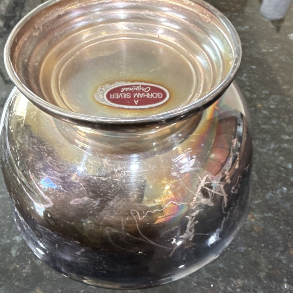 Gorham Silverplate Bowl Elegant Collectible Decorative Serving Dish