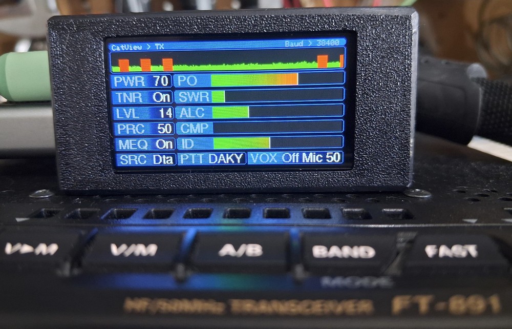 CatView for FT-891 provides exceptional metering!