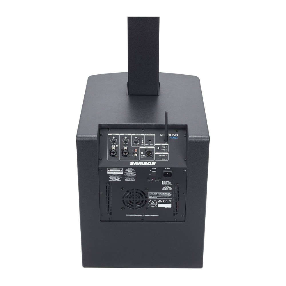 Samson Resound VX8.1 700W Portable Column Array PA System (Black)