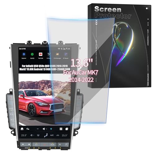 Anti-Scratch Screen Protector Designed for AuCar MK7 Ships from syschotech