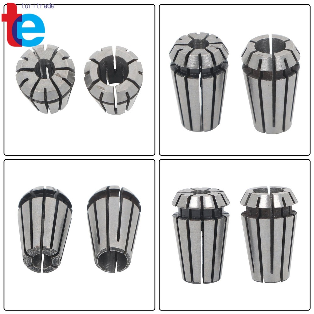 Complete ER11 Spring Collet Collection 1-7mm 7 Pack Machining Set