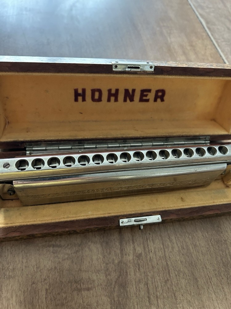 VTG M Hohner 64 Chromonica Chromatic Pro Model Harmonica w/ Case