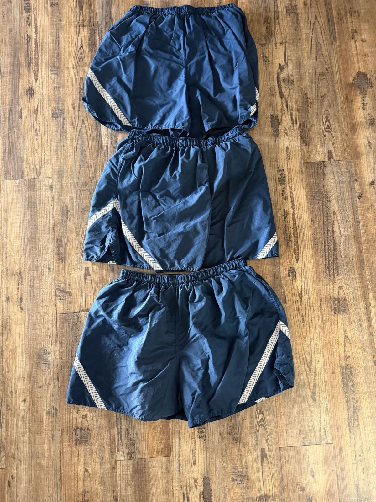 USAF PTU BLUE SHORTS PT TRUNKS Running Gym Swimming Air Force SIZE X-LARGE