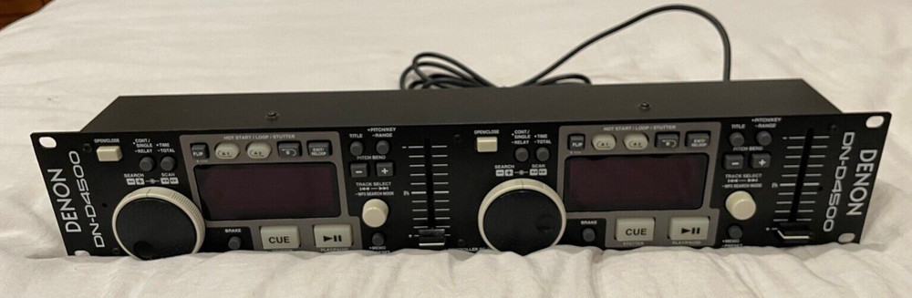 Denon DN-D4500MK2 Dual Digital Media Player Controller Unit w/cable - Black